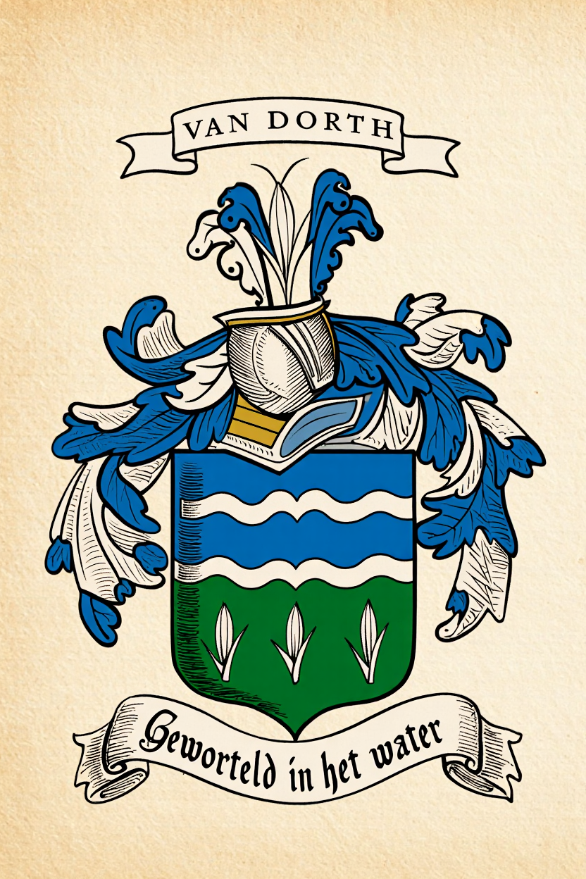 Familiewapen van de achternaam VAN DORTH
