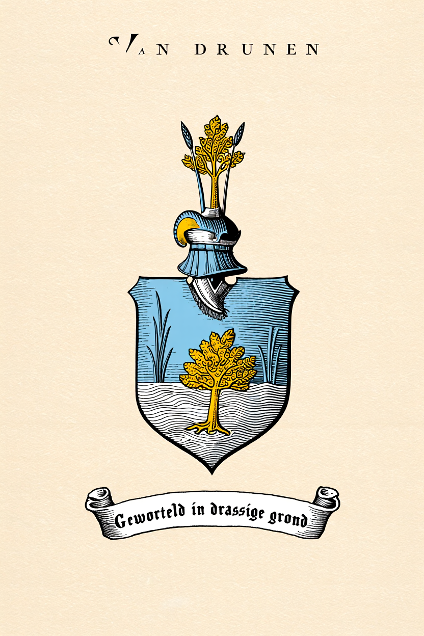 Familiewapen van de achternaam VAN DRUNEN