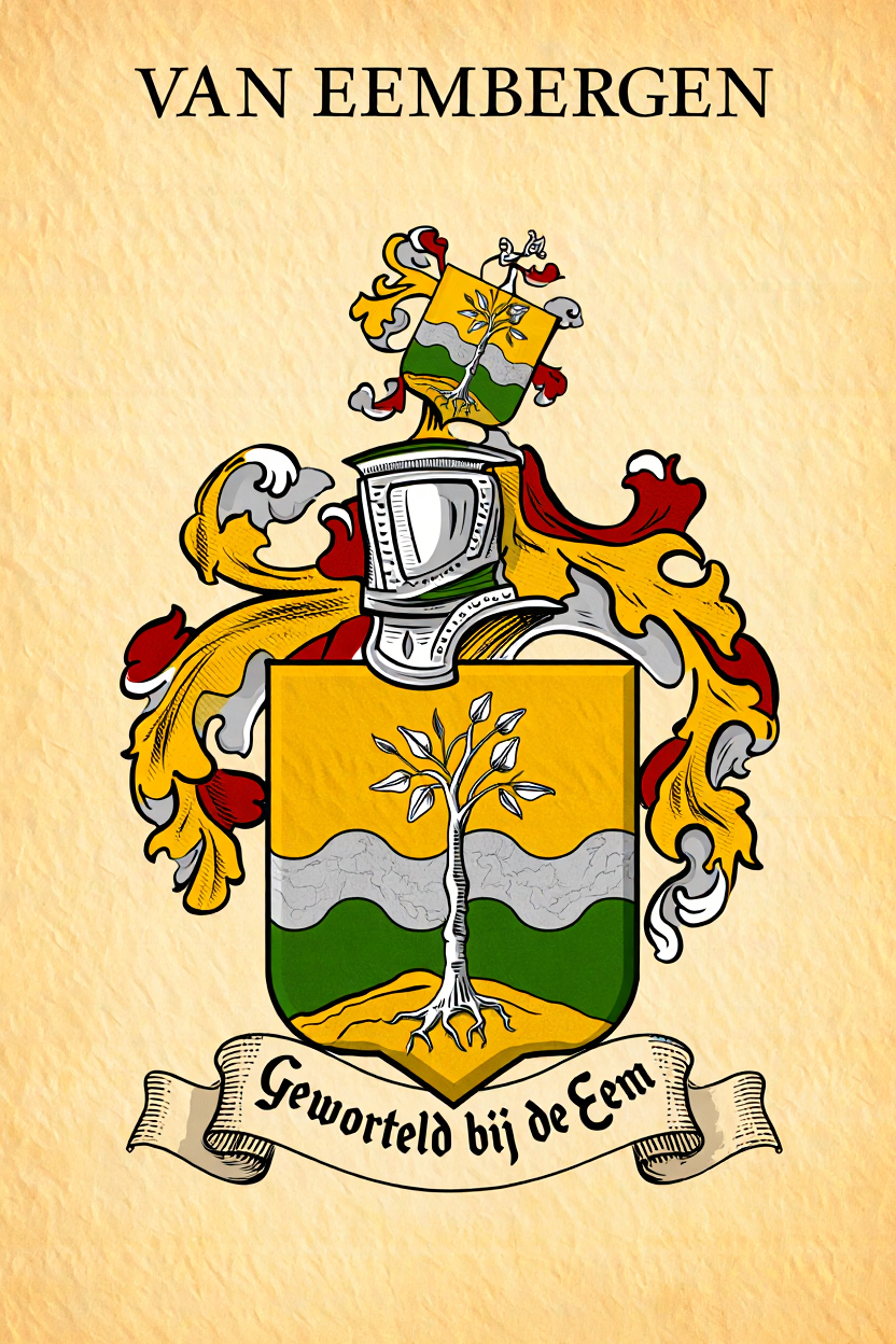 Familiewapen van de achternaam VAN EEMBERGEN