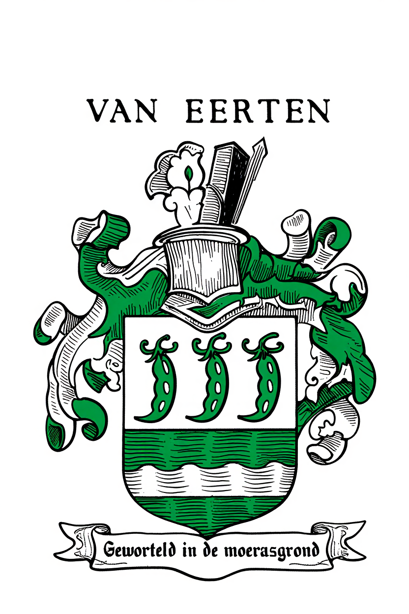 Familiewapen van de achternaam VAN EERTEN (vergrendeld)