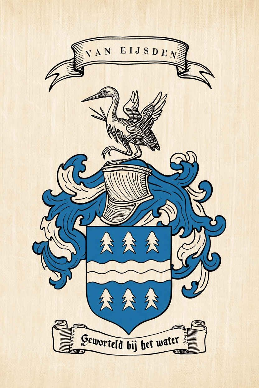 Familiewapen van de achternaam VAN EIJSDEN