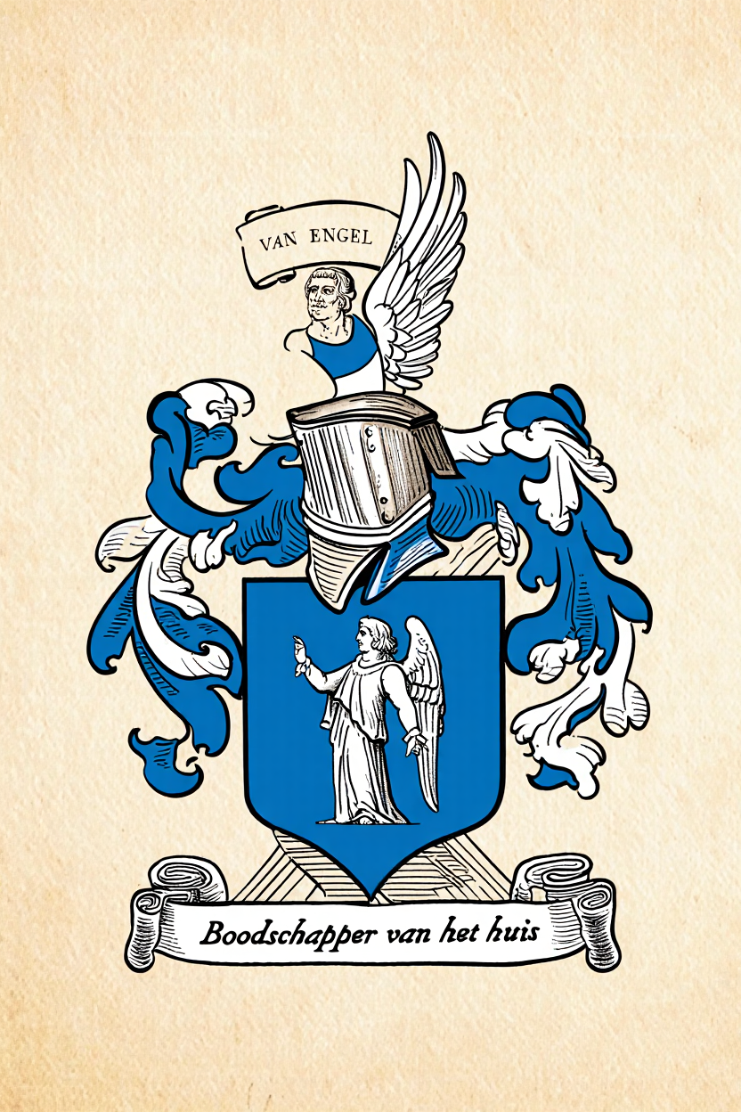 Familiewapen van de achternaam VAN ENGEL
