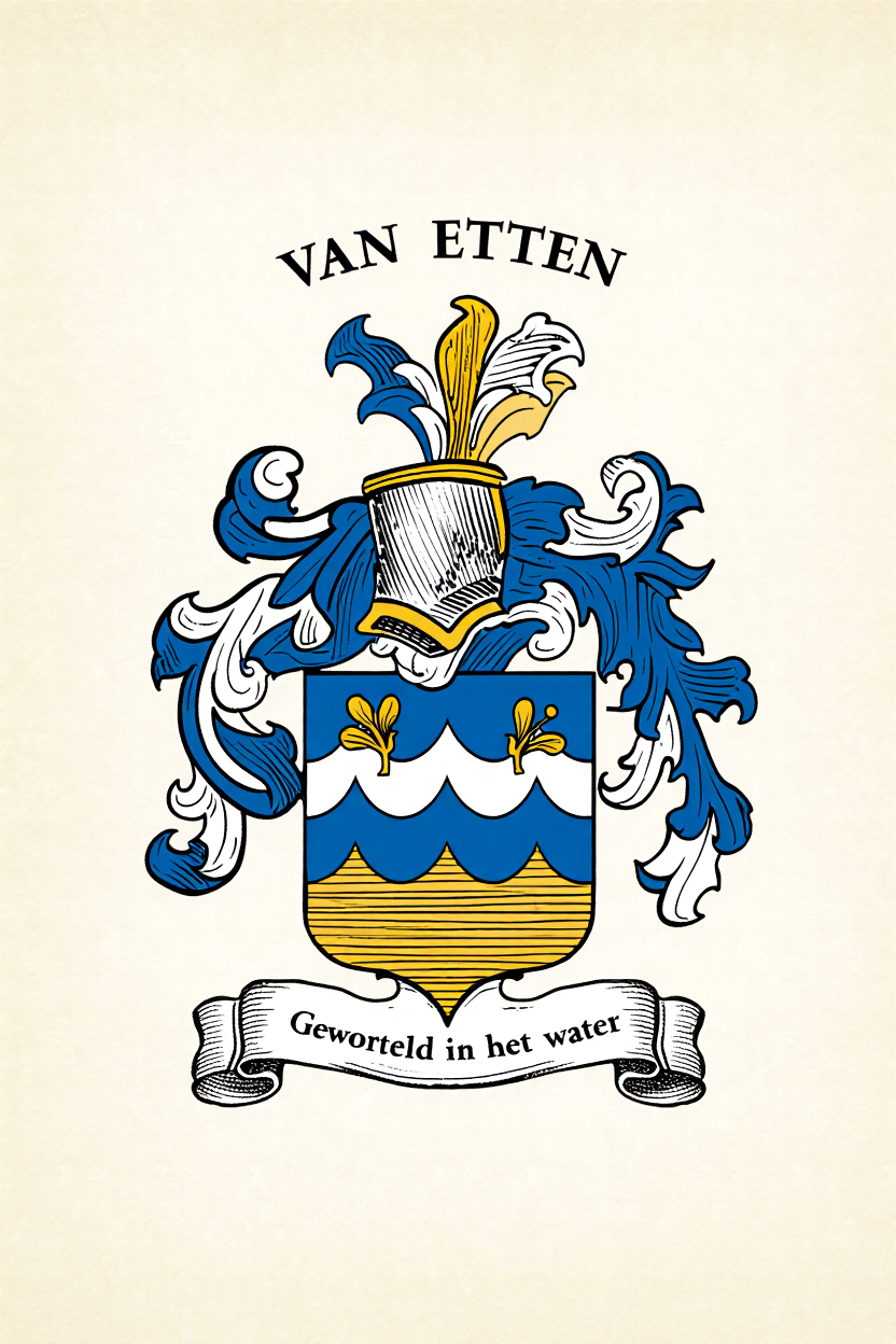 Familiewapen van de achternaam VAN  ETTEN