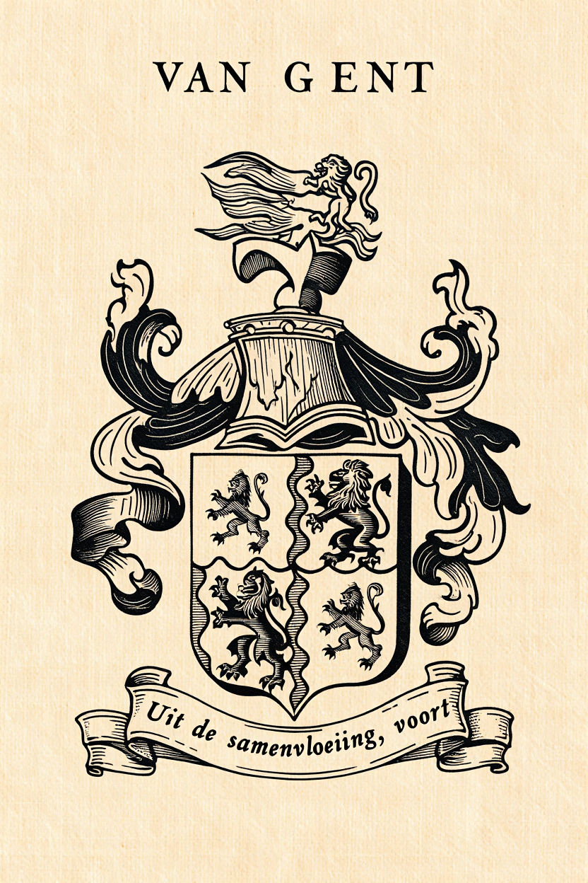 Familiewapen van de achternaam VAN GENT