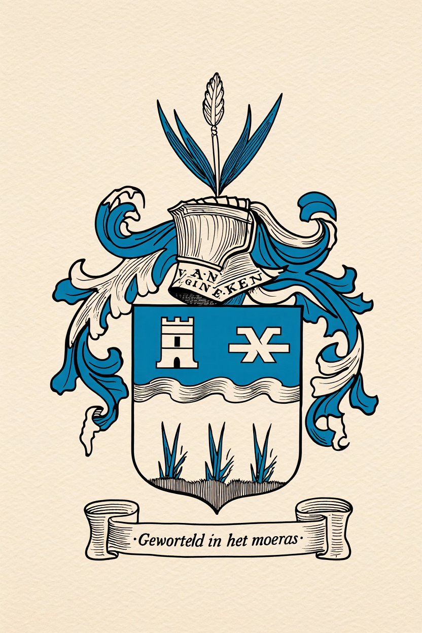 Familiewapen van de achternaam VAN GINNEKEN