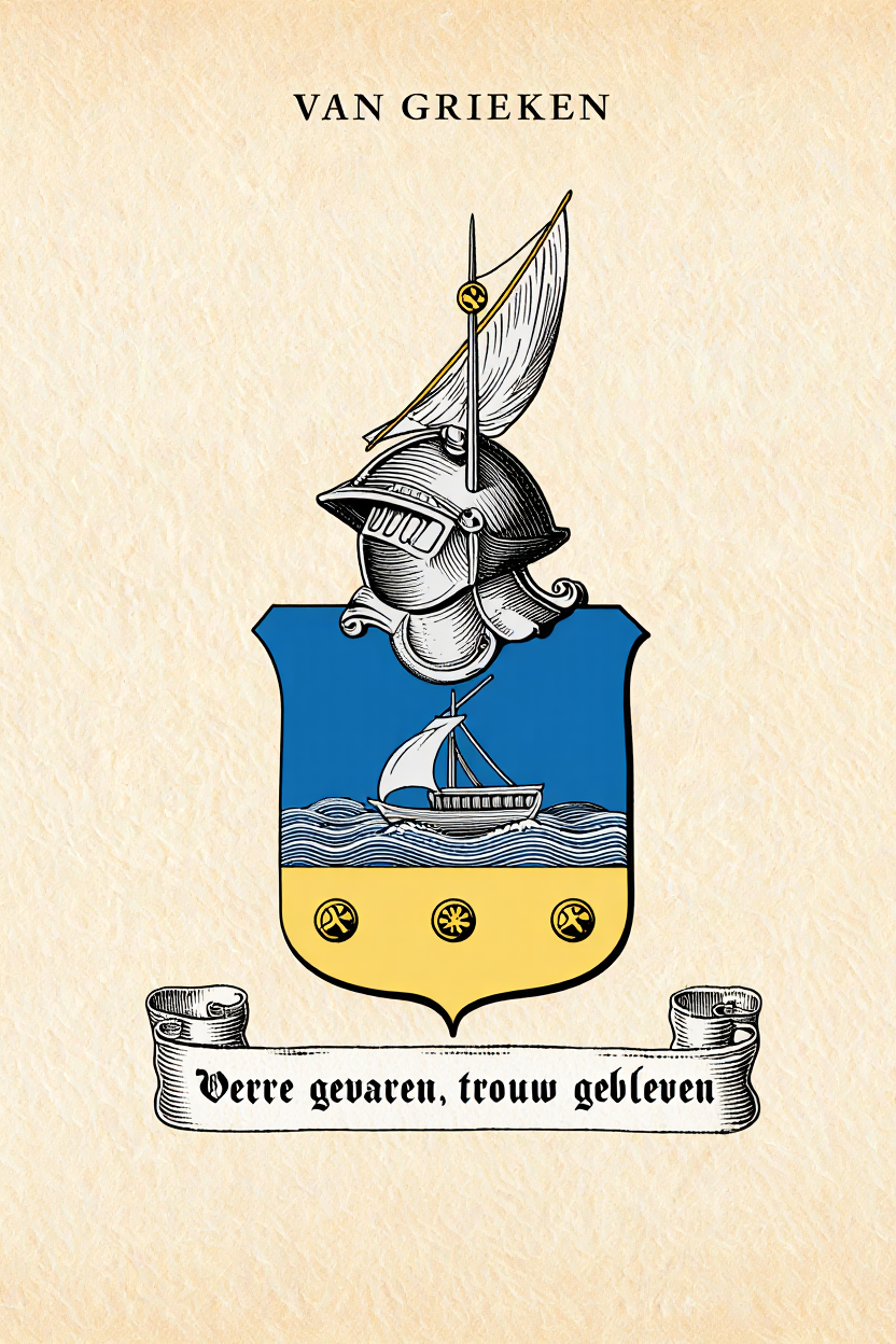 Familiewapen van de achternaam VAN GRIEKEN