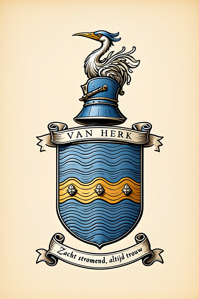 Familiewapen van de achternaam VAN HERK