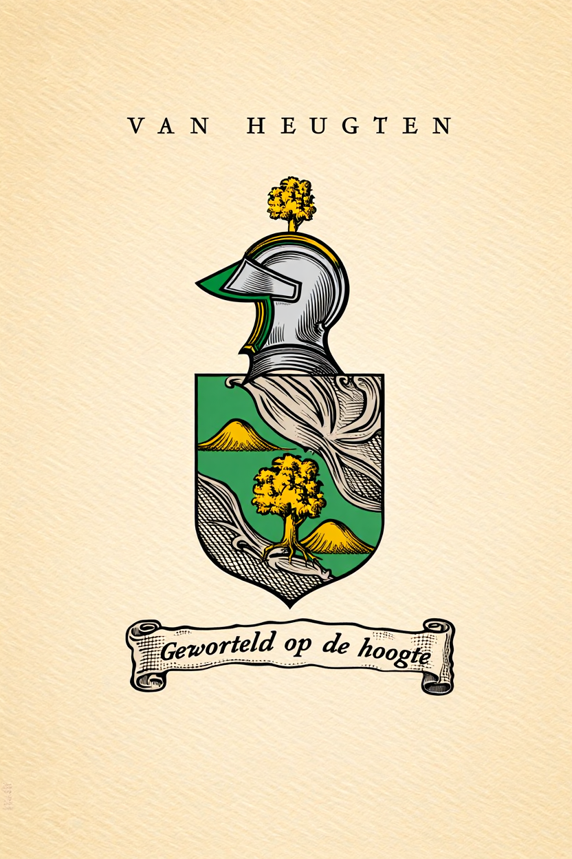 Familiewapen van de achternaam VAN HEUGTEN