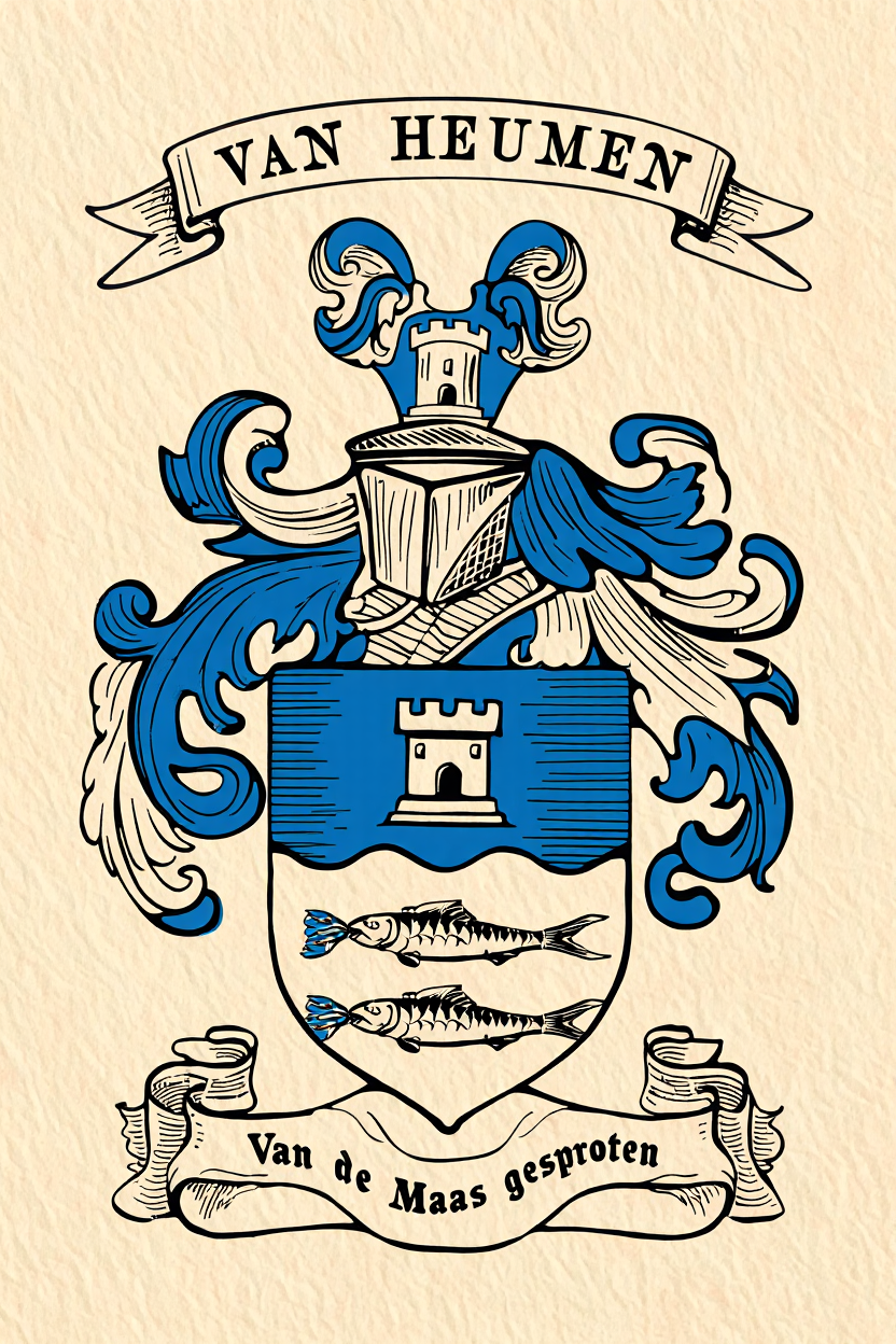 Familiewapen van de achternaam VAN HEUMEN