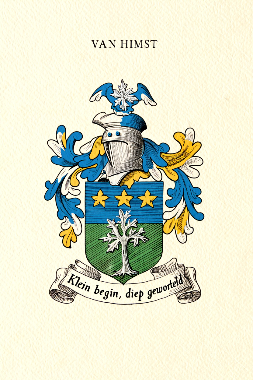 Familiewapen van de achternaam VAN HIMST
