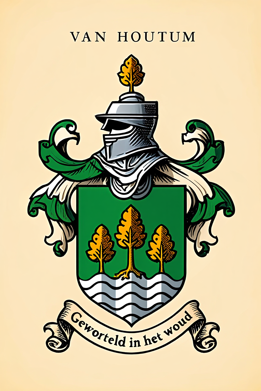 Familiewapen van de achternaam VAN HOUTUM