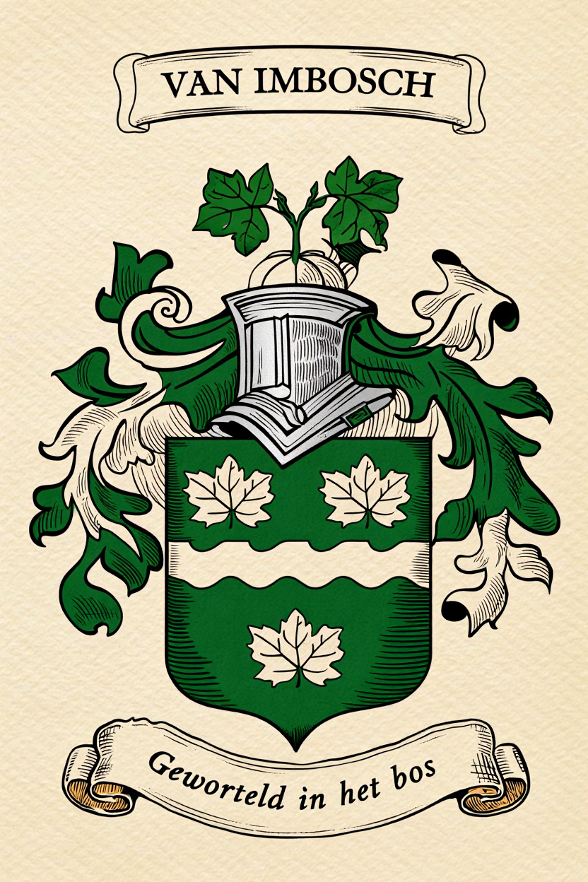 Familiewapen van de achternaam VAN IMBOSCH
