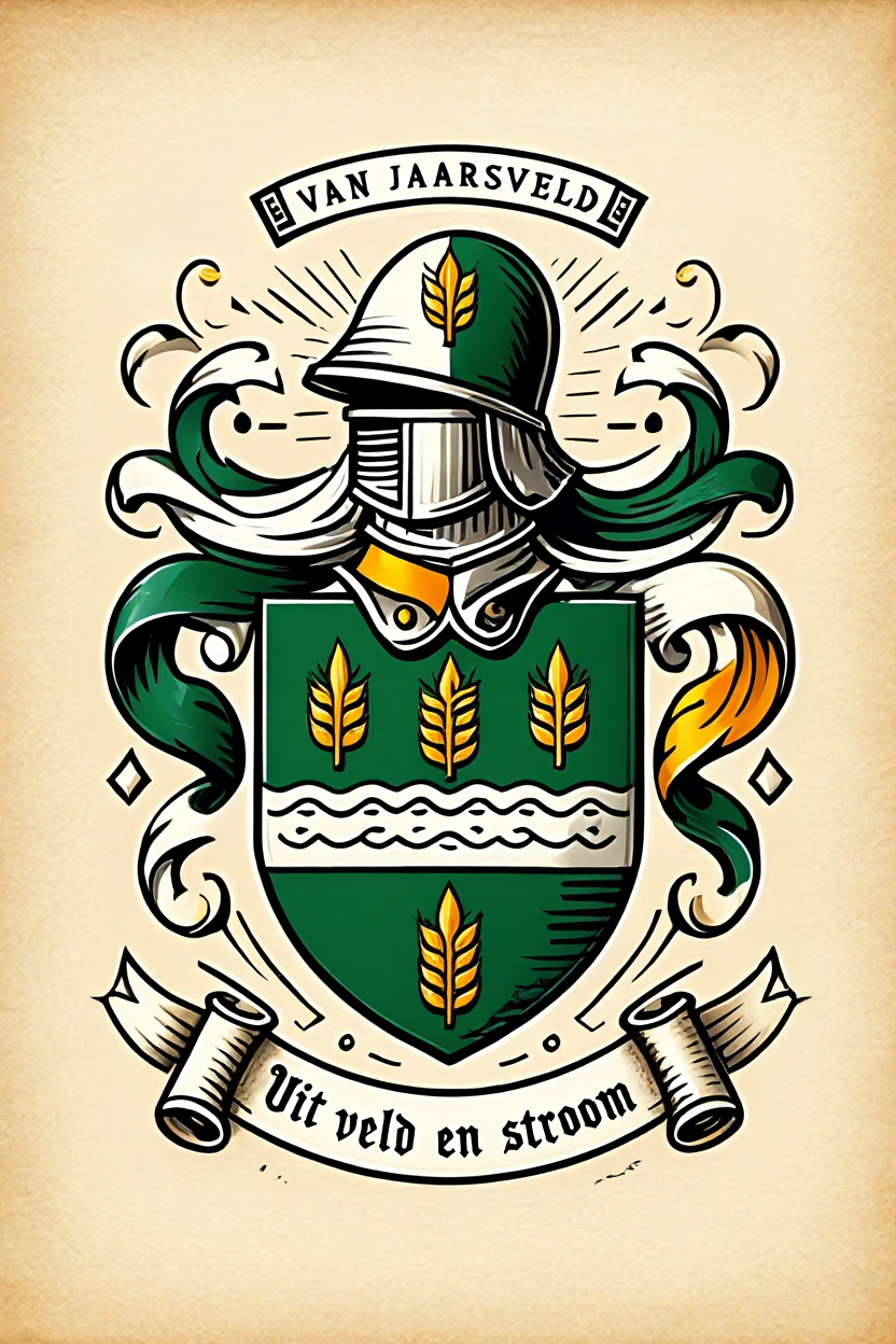 Familiewapen van de achternaam VAN JAARSVELD