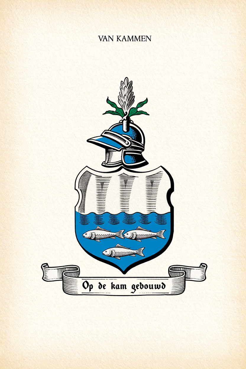 Familiewapen van de achternaam VAN KAMMEN