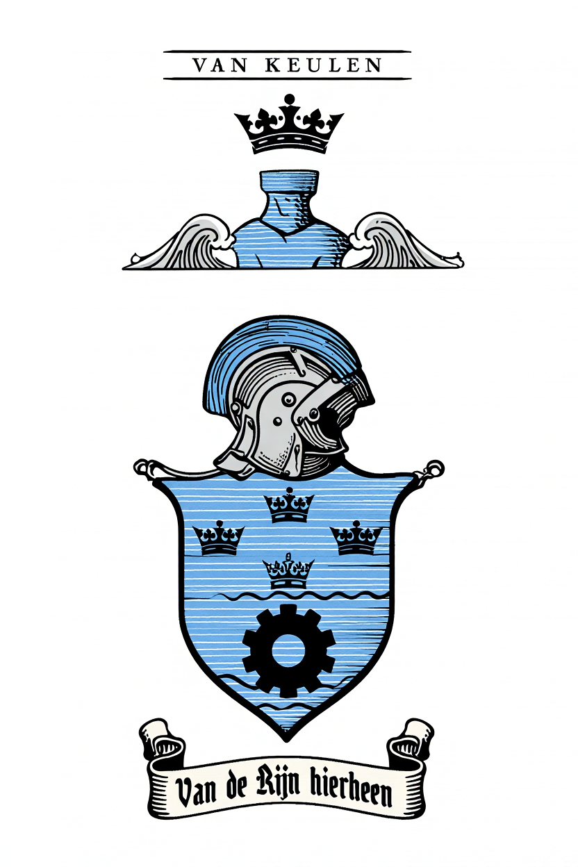 Familiewapen van de achternaam VAN KEULEN