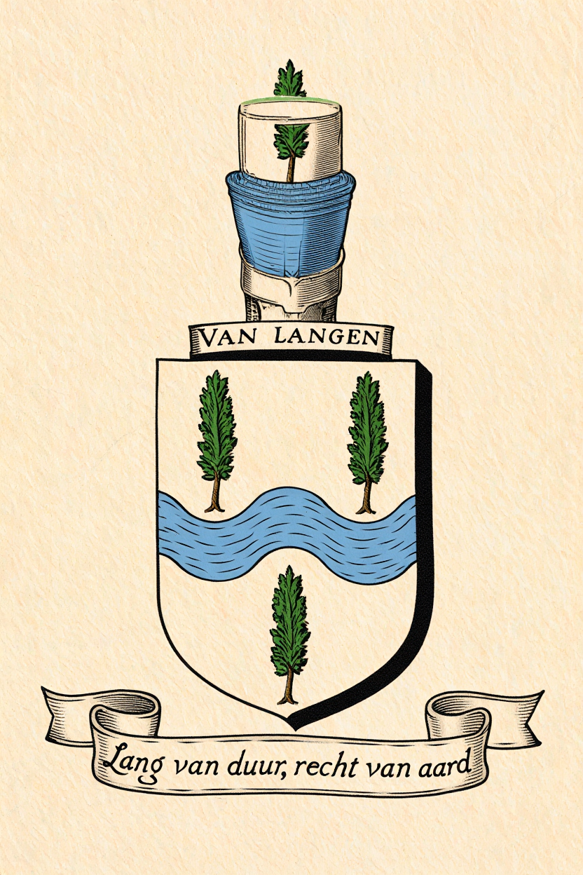 Familiewapen van de achternaam VAN LANGEN
