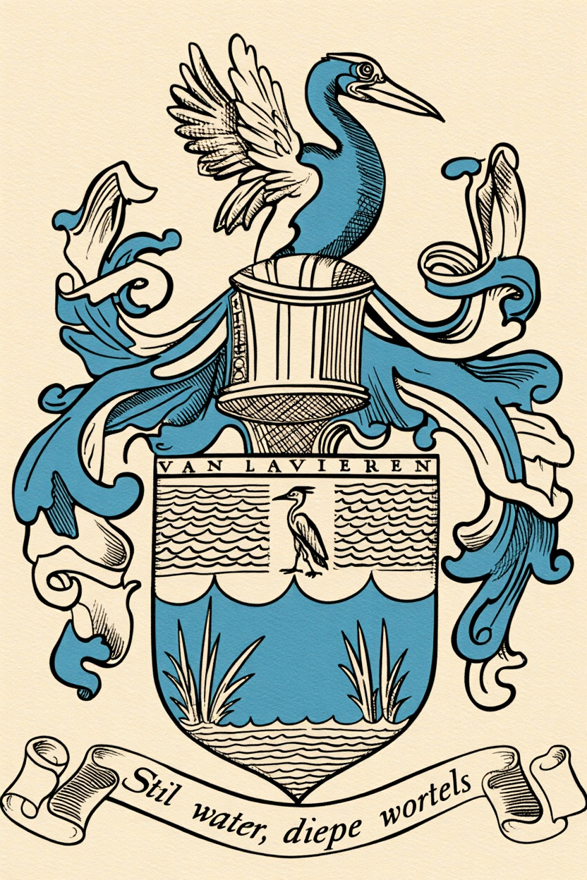 Familiewapen van de achternaam VAN LAVIEREN