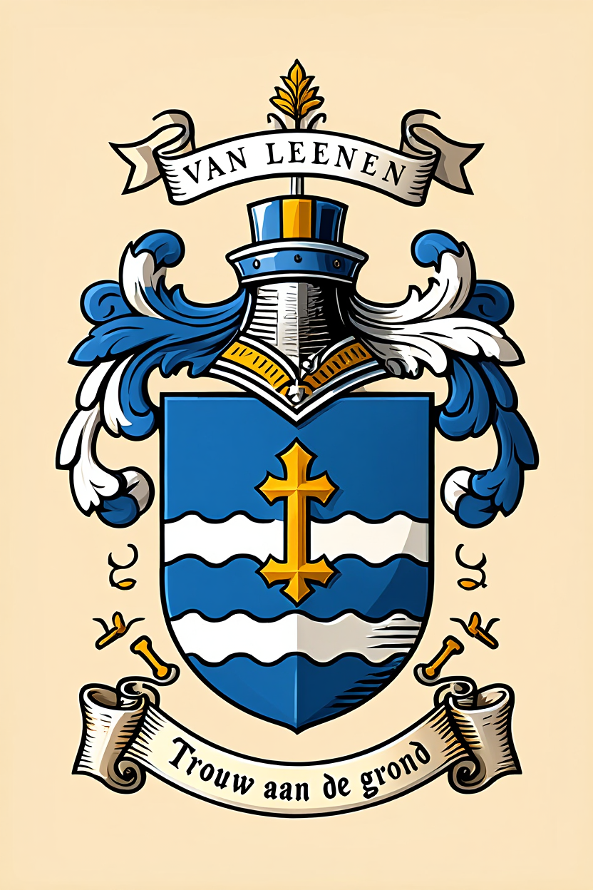 Familiewapen van de achternaam VAN LEENEN