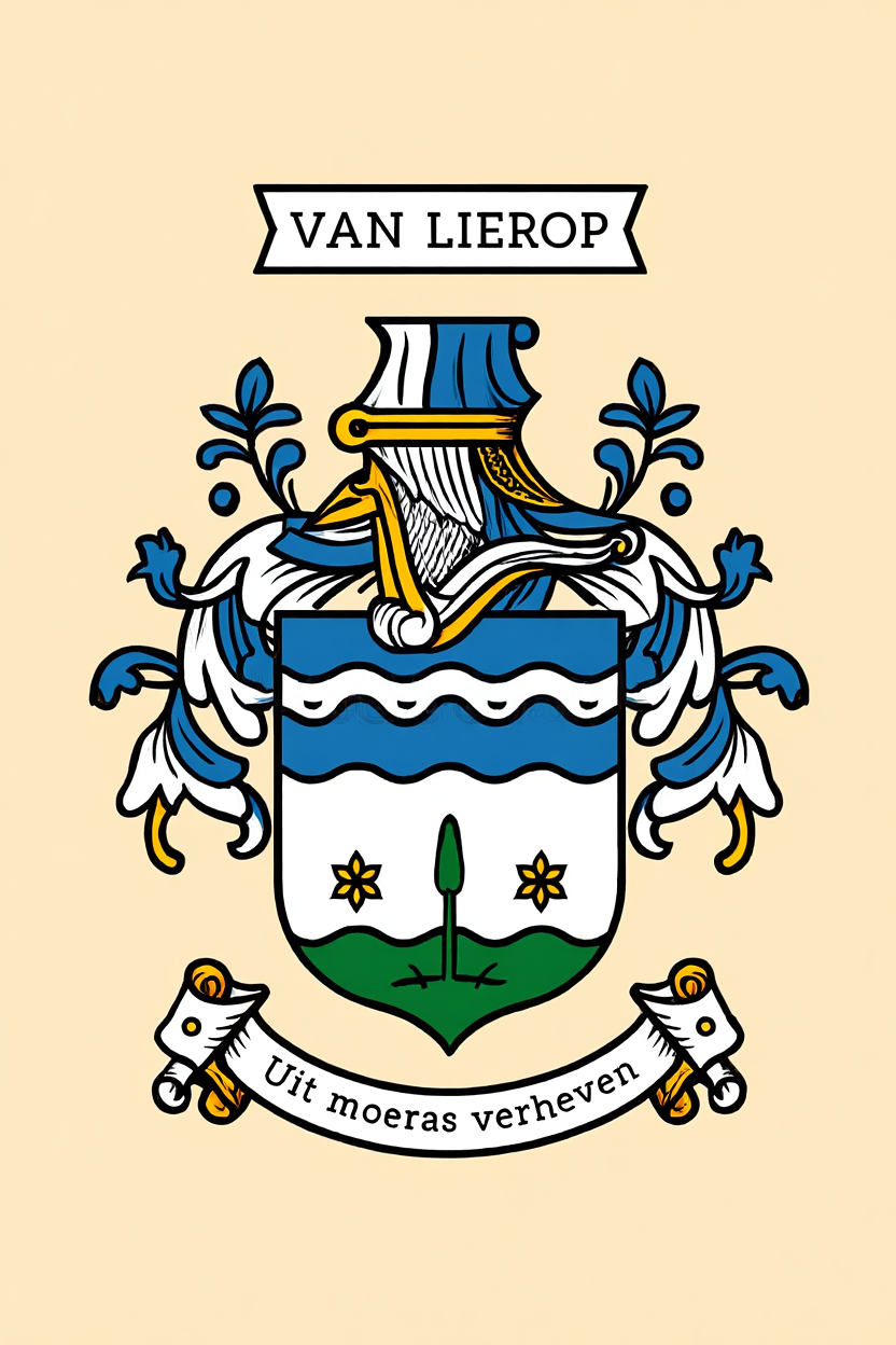 Familiewapen van de achternaam VAN LIEROP