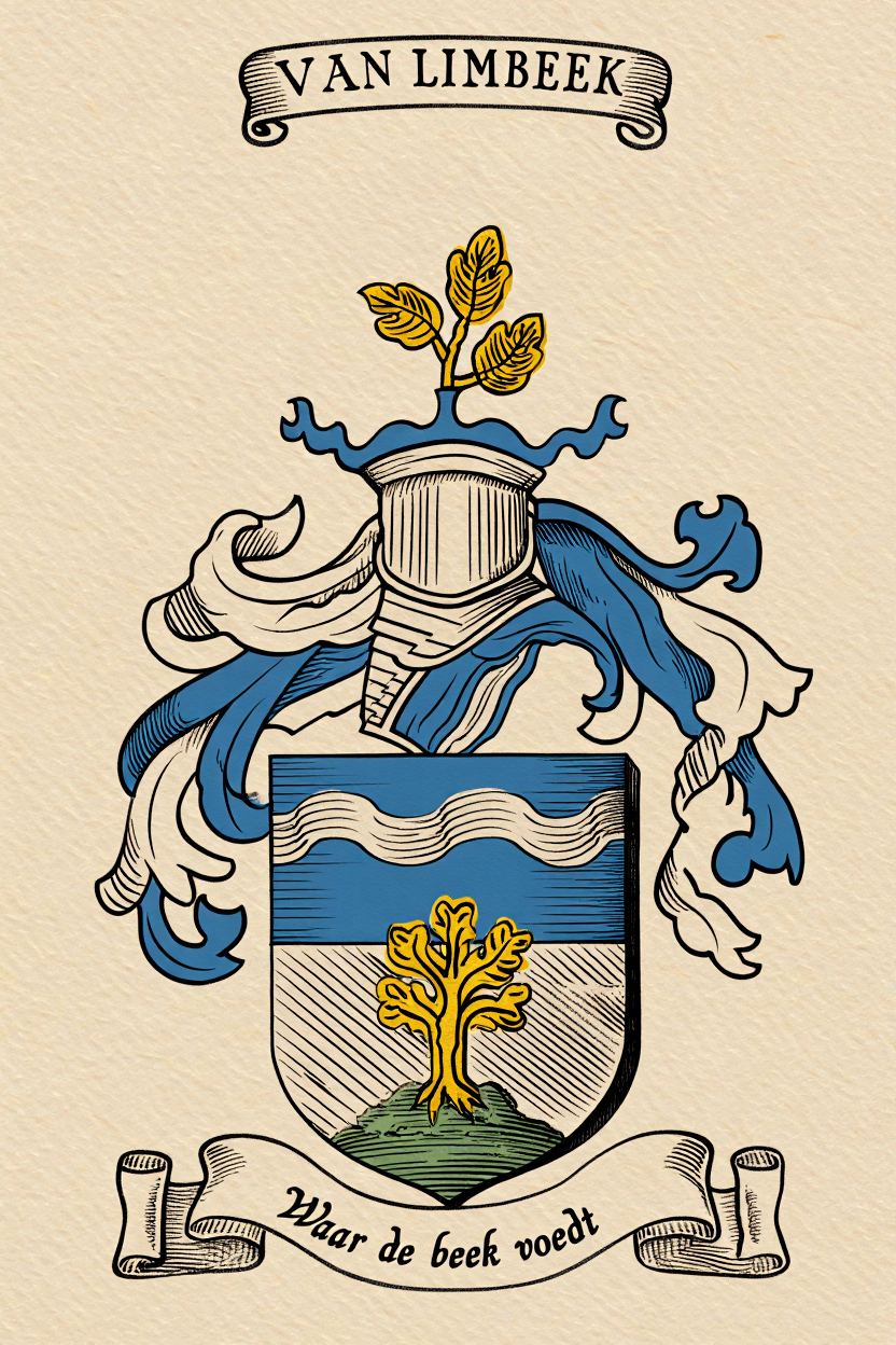 Familiewapen van de achternaam VAN LIMBEEK