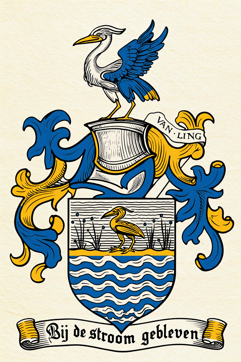 Familiewapen van de achternaam VAN LING