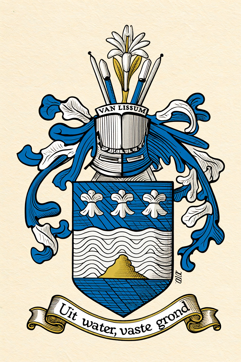 Familiewapen van de achternaam VAN LISSUM