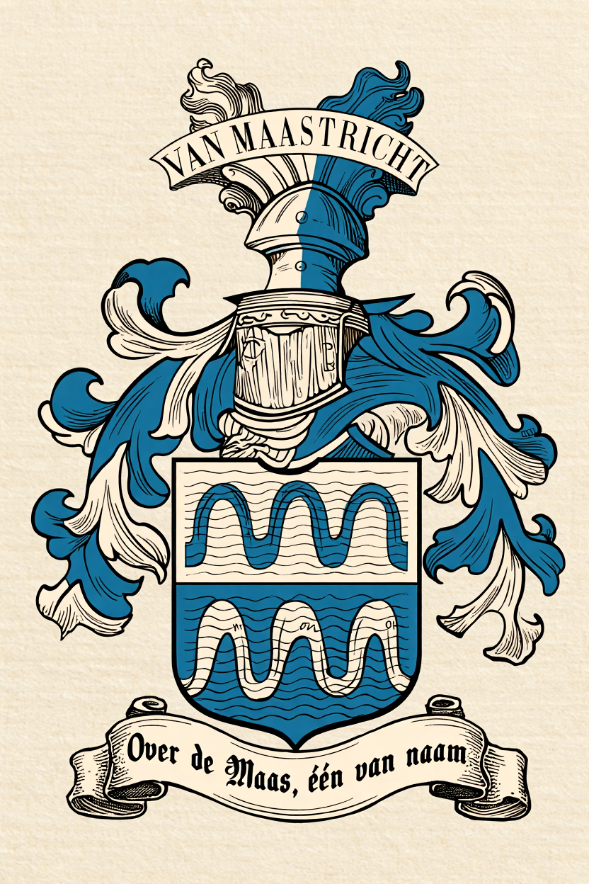 Familiewapen van de achternaam VAN MAASTRICHT