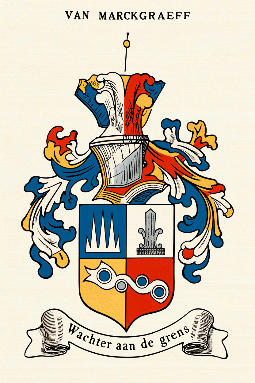 Familiewapen van de achternaam VAN MARCKGRAEFF