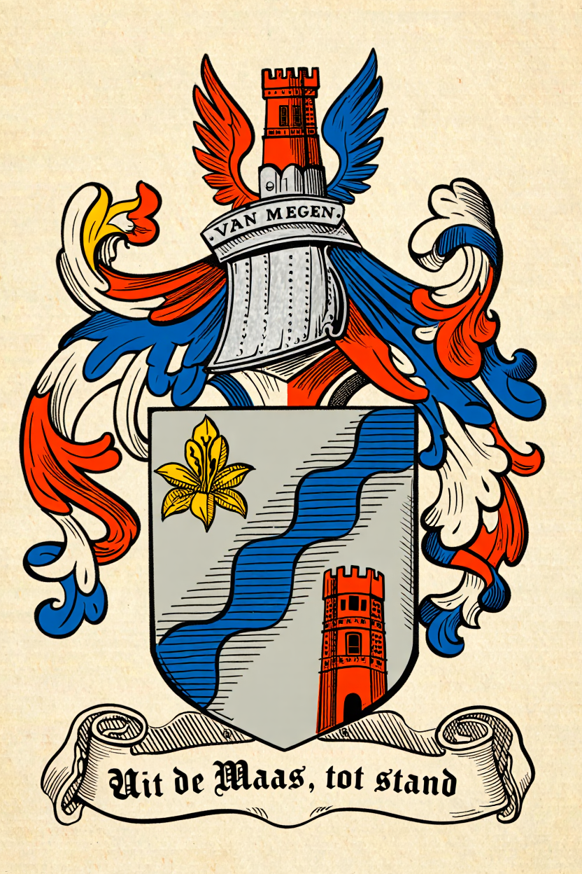 Familiewapen van de achternaam VAN MEGEN