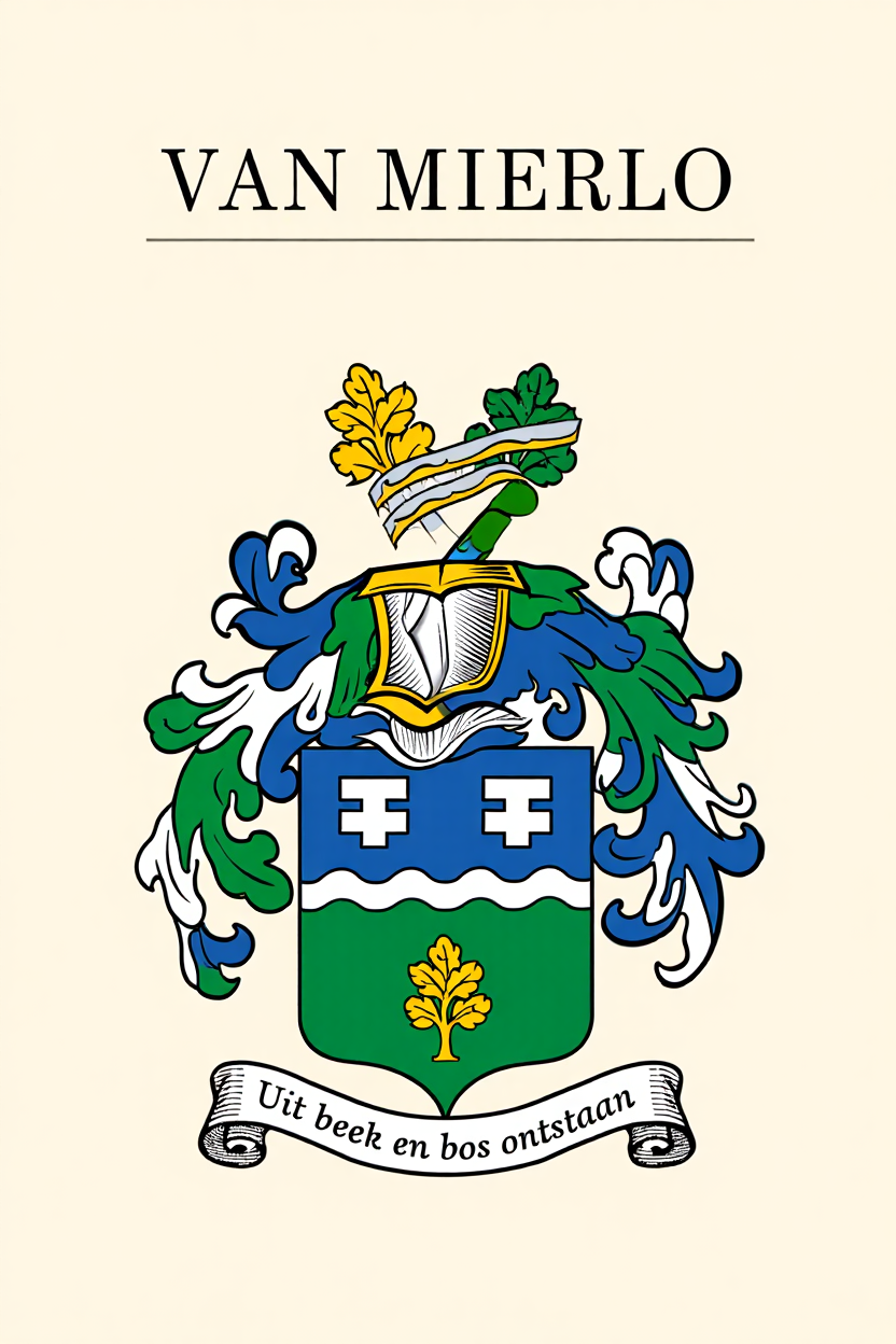 Familiewapen van de achternaam VAN MIERLO