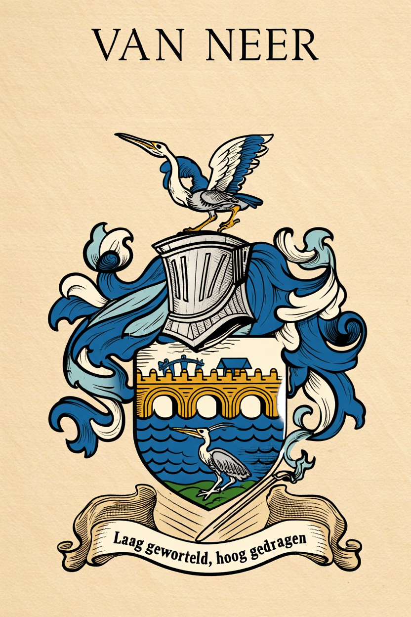 Familiewapen van de achternaam VAN NEER