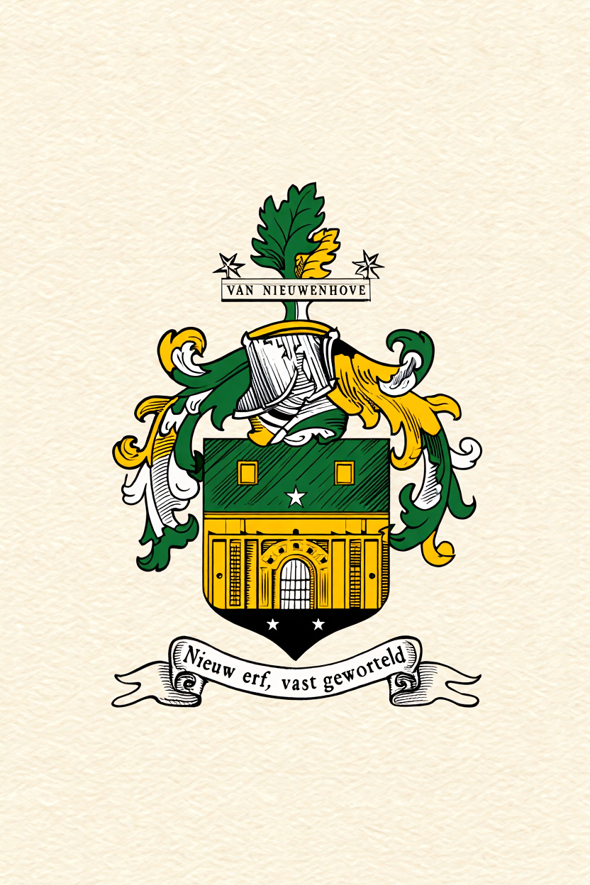 Familiewapen van de achternaam VAN NIEUWENHOVE