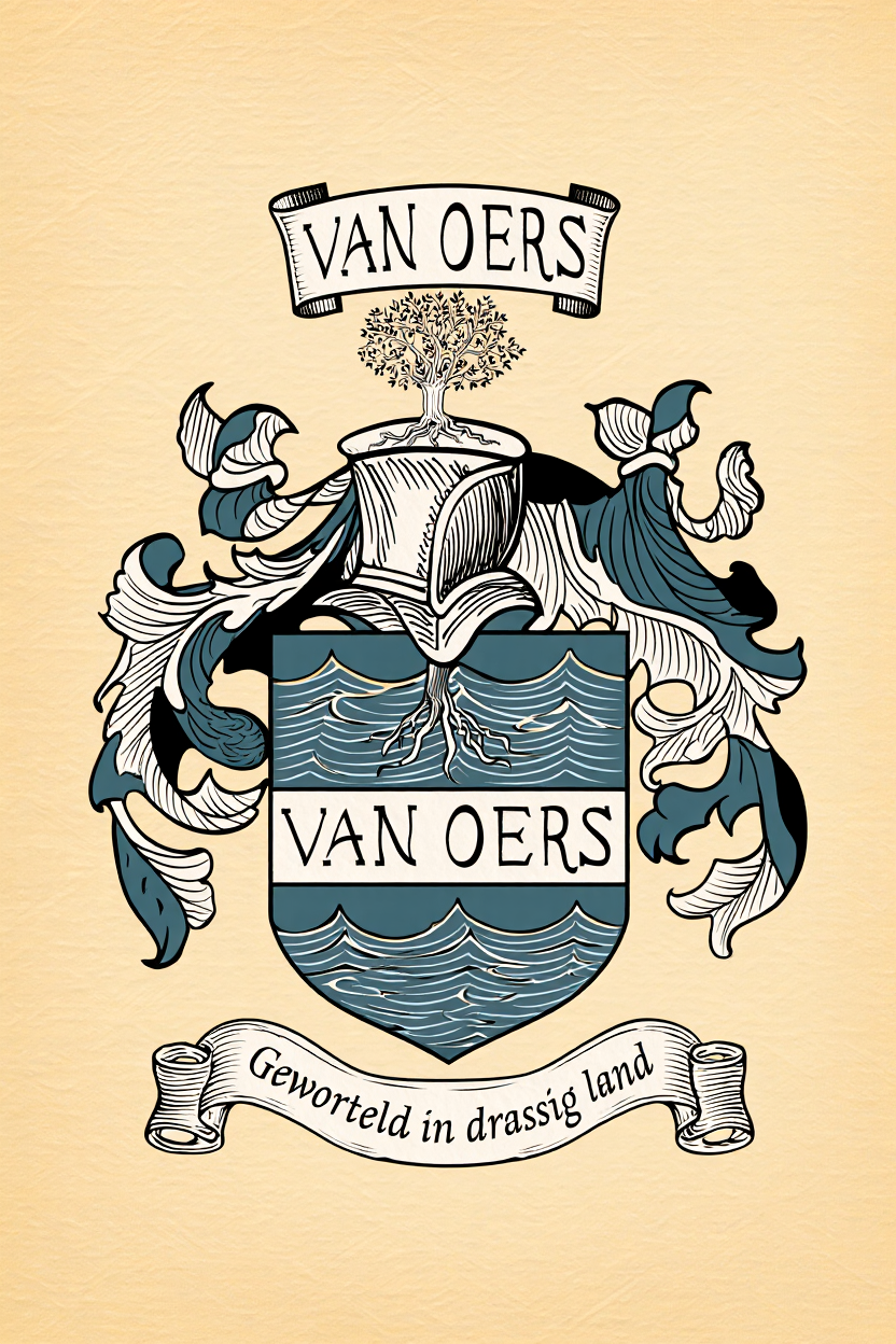 Familiewapen van de achternaam VAN OERS