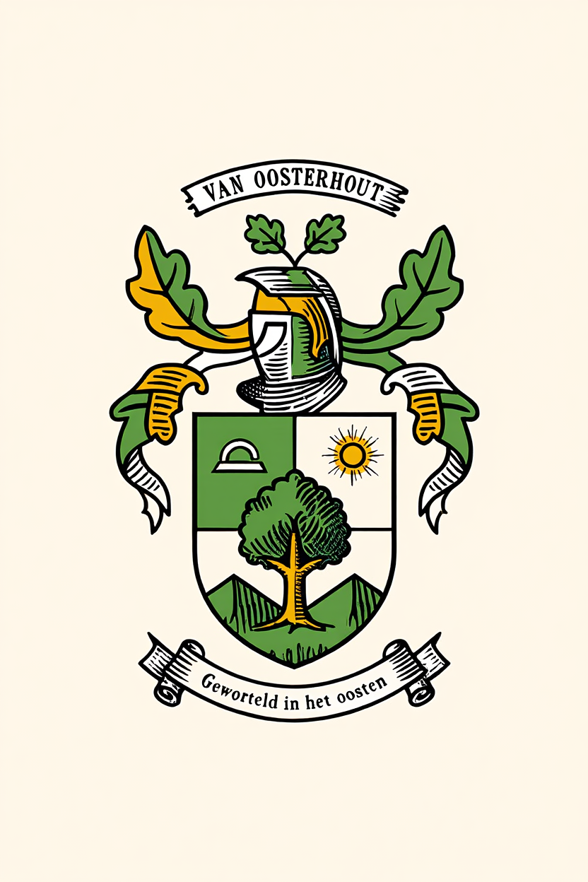Familiewapen van de achternaam VAN OOSTERHOUT