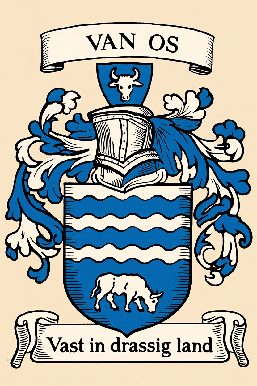 Familiewapen van de achternaam VAN OS