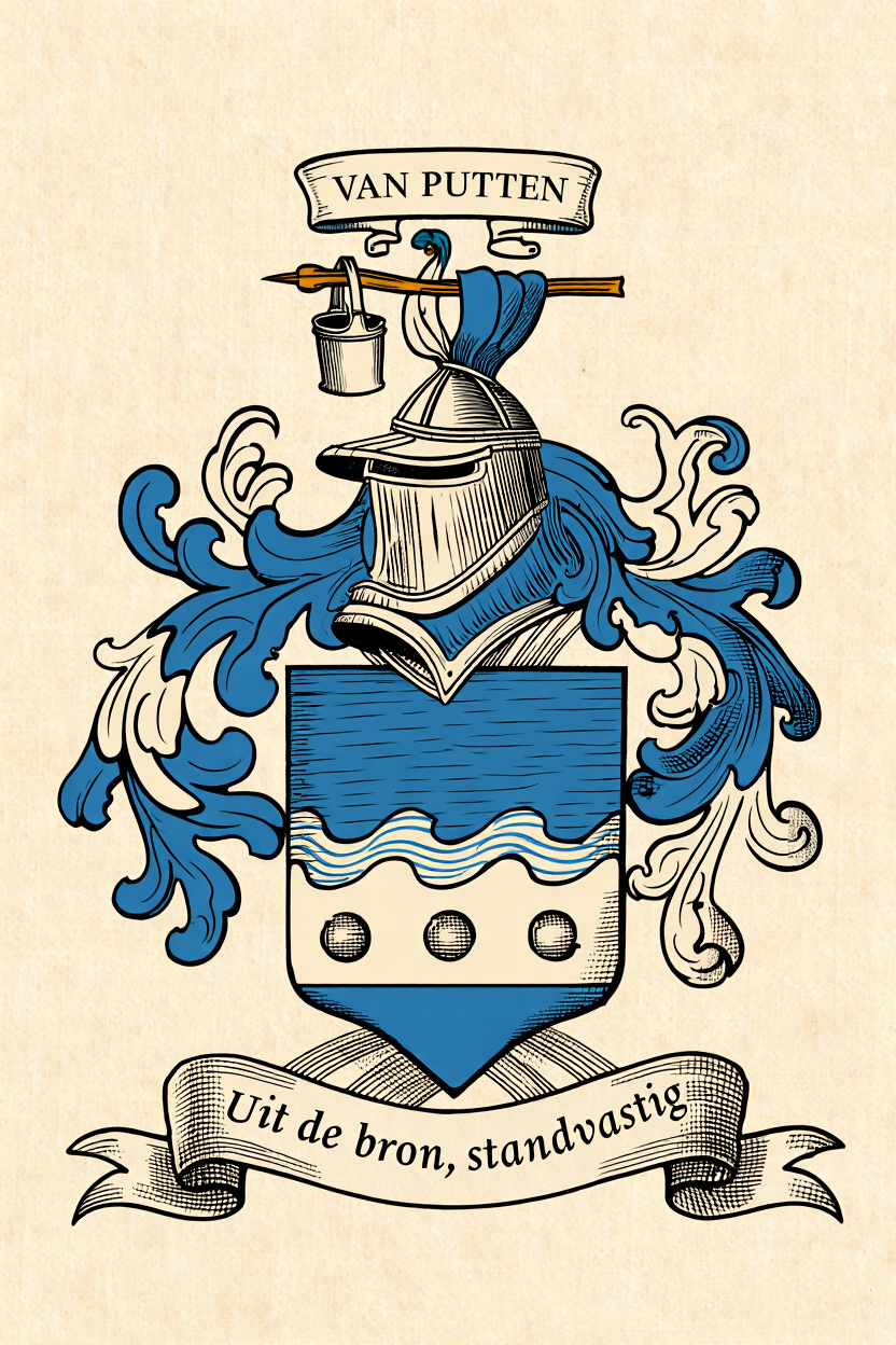 Familiewapen van de achternaam VAN PUTTEN
