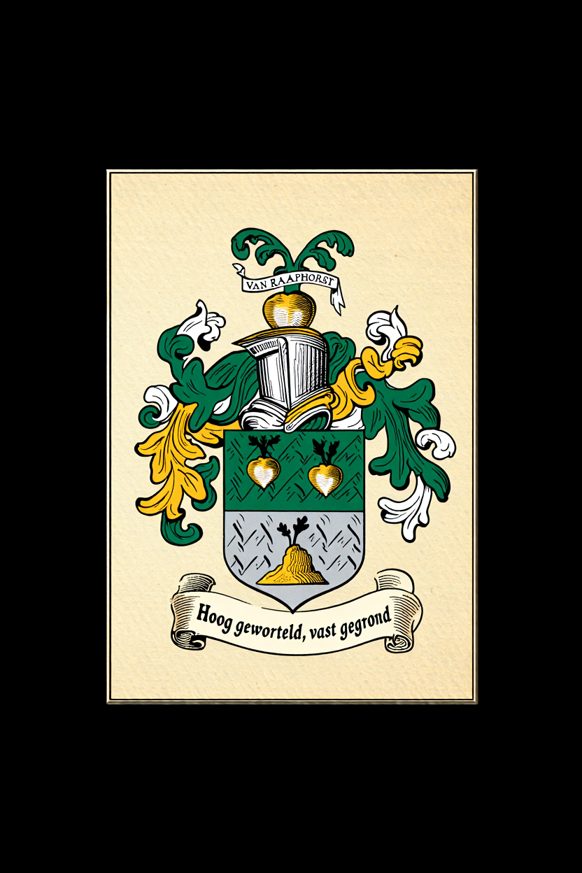 Familiewapen van de achternaam VAN RAAPHORST
