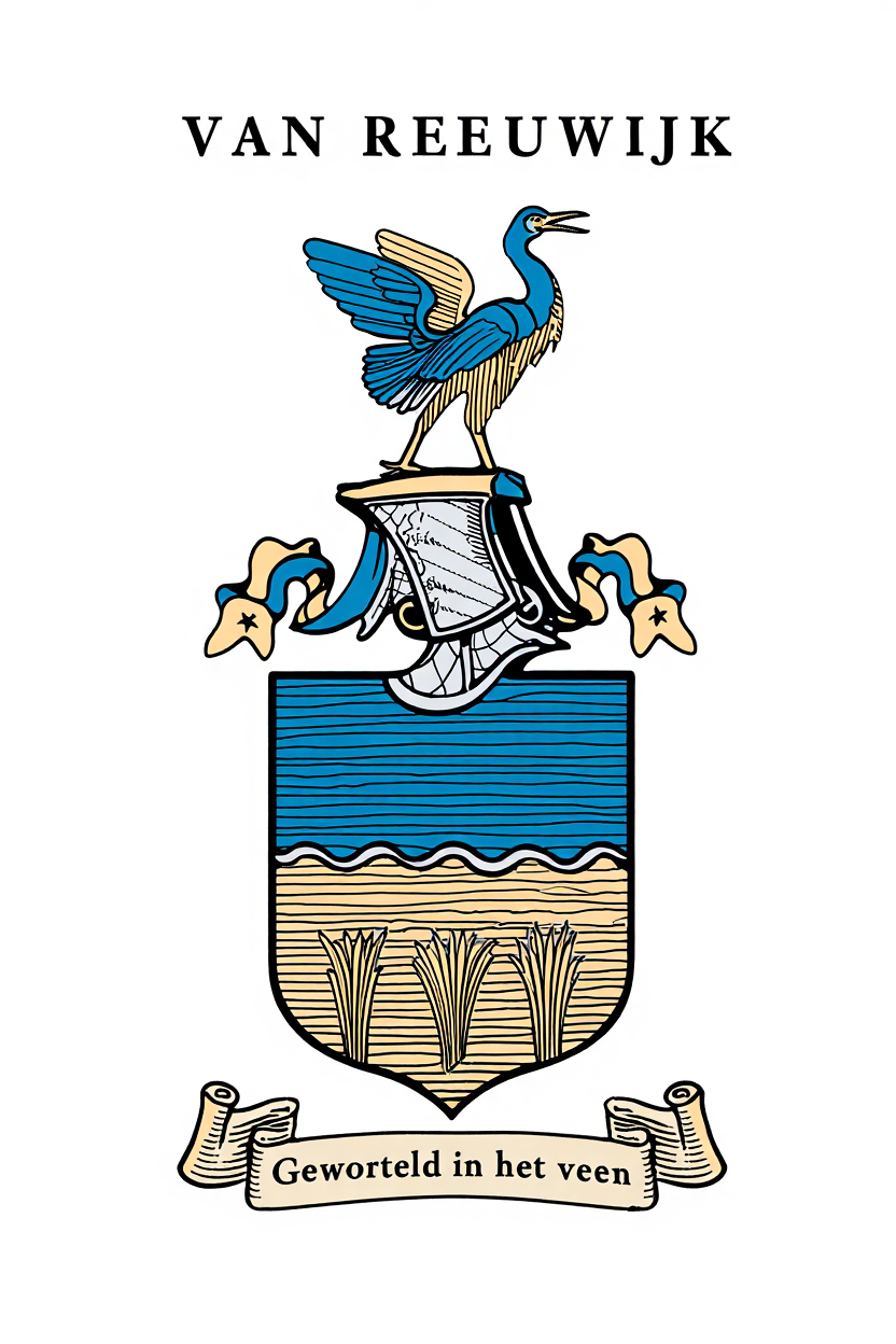 Familiewapen van de achternaam VAN REEUWIJK