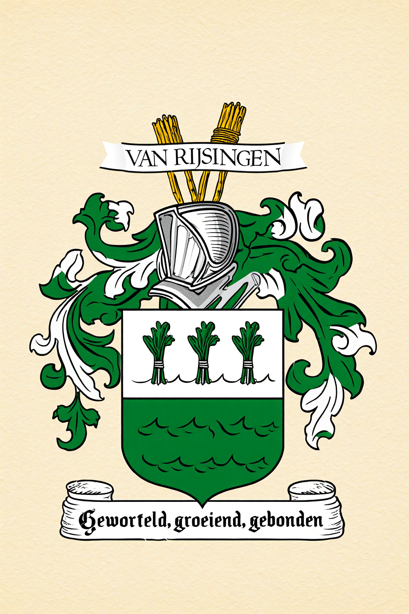 Familiewapen van de achternaam VAN RIJSINGEN