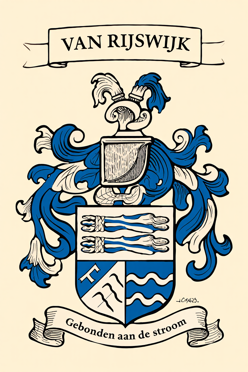Familiewapen van de achternaam VAN RIJSWIJK