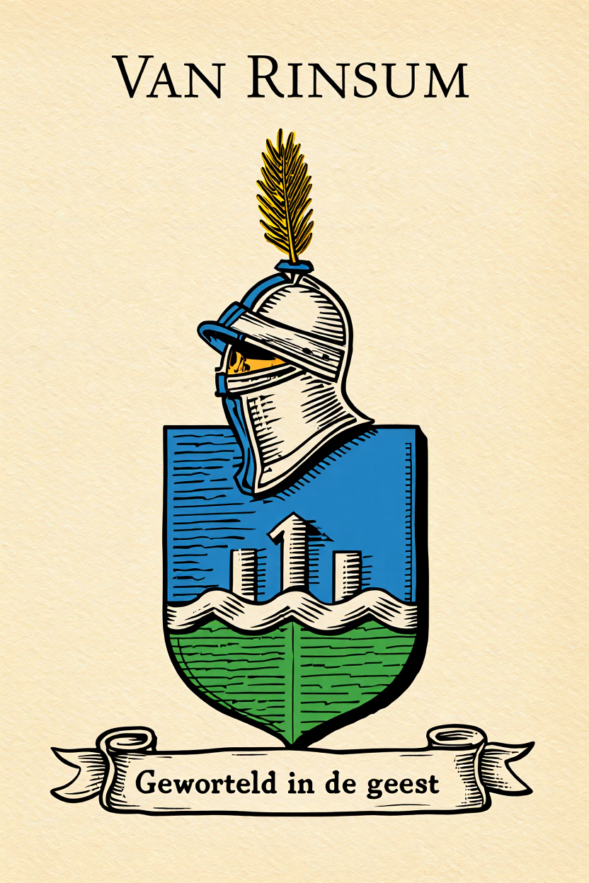 Familiewapen van de achternaam VAN RINSUM