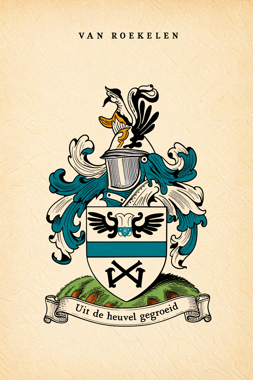 Familiewapen van de achternaam VAN ROEKELEN
