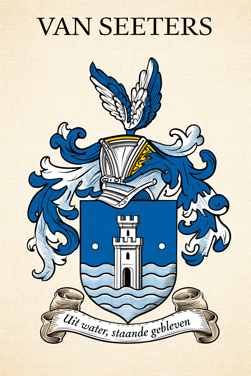 Familiewapen van de achternaam VAN SEETERS
