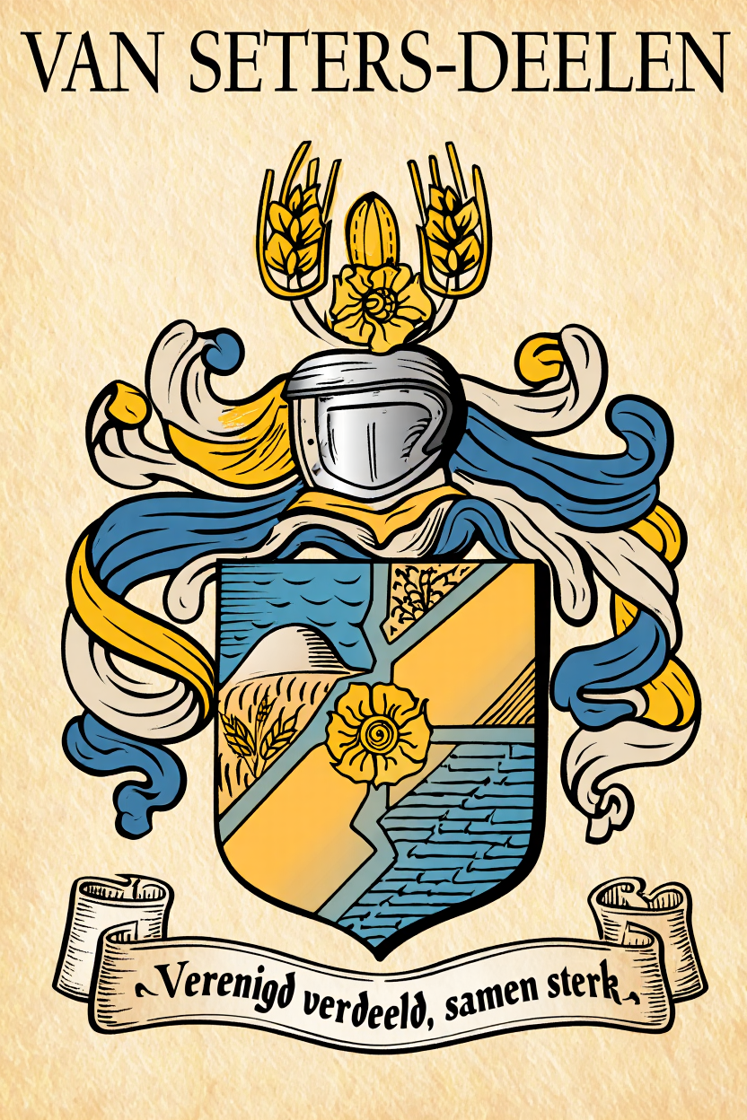 Familiewapen van de achternaam VAN SETERS-DEELEN