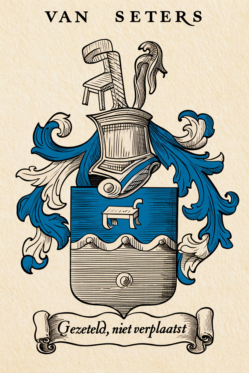 Familiewapen van de achternaam VAN SETERS