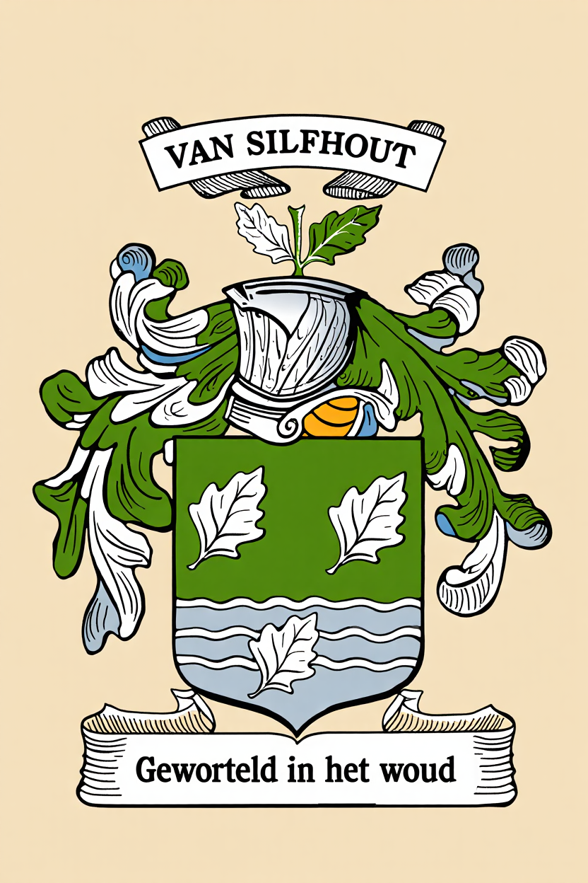 Familiewapen van de achternaam VAN SILFHOUT