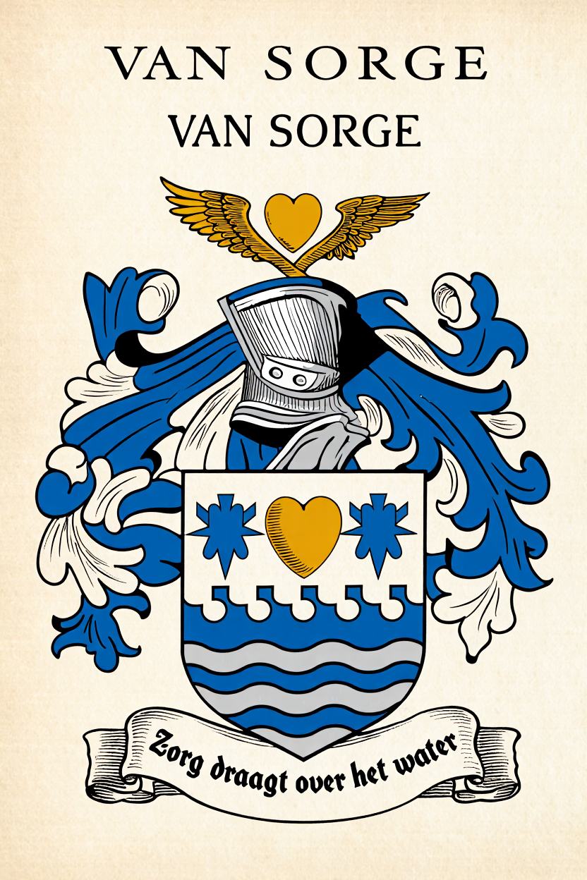 Familiewapen van de achternaam VAN SORGE