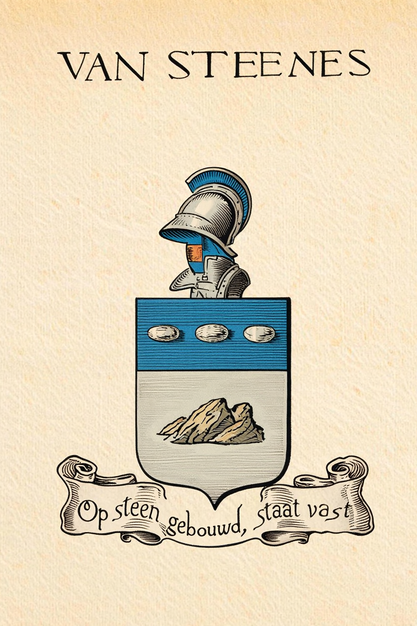 Familiewapen van de achternaam VAN STEENES