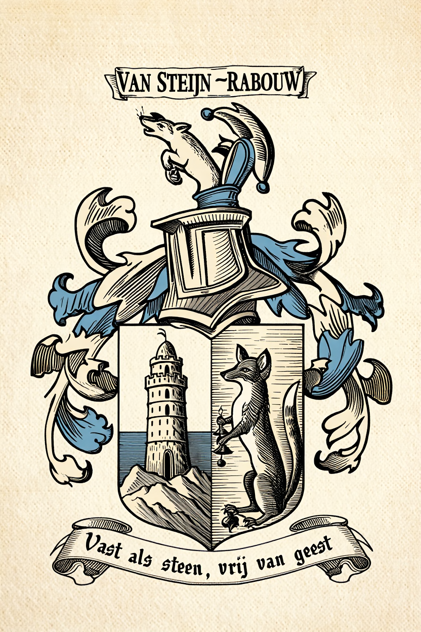 Familiewapen van de achternaam VAN STEIJN -RABOUW