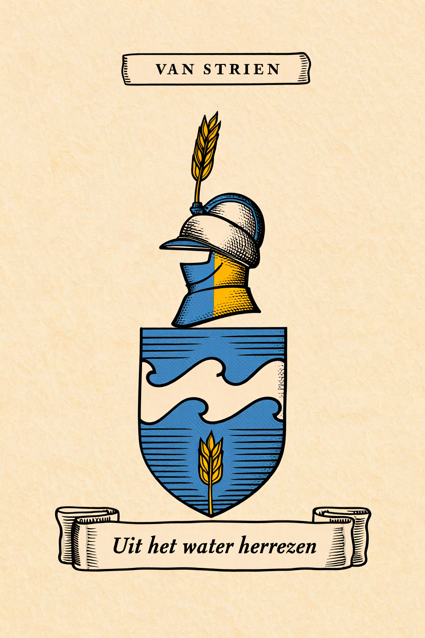 Familiewapen van de achternaam VAN STRIEN